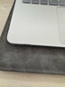 奔維斯macbook air/Pro保護殼2025款蘋(píng)果筆記本電腦磨砂殼14.2寸外殼M2/M3/M4自帶支架耐磨防刮超薄硬殼 【有支架】磨砂白 【Air】M4版2025年款（13.6寸） 曬單實(shí)拍圖