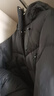 鴨鴨（YAYA）奢金羽絨服女冬季新款極寒長(cháng)款過(guò)膝情侶男女同款加厚保暖外套 黑金色 M (建議115-130斤) 曬單實(shí)拍圖