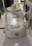 九陽(yáng)（Joyoung）凈萃全玻璃0膠水養生壺  辦公室多功能煮茶器花茶壺 燒水壺恒溫電熱水壺 24h預約保溫 1L WY107 曬單實(shí)拍圖