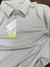【阿瑪尼制造商】高支絲光棉POLO衫男女通勤短袖帶領(lǐng)上衣夏季恤衫 高級灰 XL 曬單實(shí)拍圖