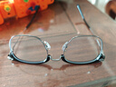 蔡司（ZEISS）鏡片近視眼鏡男純鈦合金眉線(xiàn)半框變色防藍光輻射散光眼睛可配度數 黑銀框-0度清底防藍光平光鏡（8倉發(fā)貨） 曬單實(shí)拍圖
