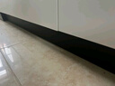 吉尋加厚鋁合金櫥柜踢腳線(xiàn)廚房踢腳板地腳線(xiàn)圍板防水條廚柜底部擋水板 黑色丨高11cm(1米價(jià)) 曬單實(shí)拍圖