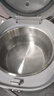 美的（Midea）電飯煲 0涂層電飯鍋4升 316L不銹鋼內(nèi)膽3-4人家用多功能無涂層微壓智能預約MB-RE476S 曬單實拍圖