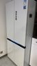 美的（Midea）M60小機皇541雙系統純平全嵌Pro除菌十字四開(kāi)門(mén)一級無(wú)霜國家補貼家用電冰箱MR-541WUSPZE云朵 曬單實(shí)拍圖