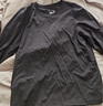 京東京造【奢華100支】長(cháng)袖t恤男高端打底衫25秋季新品衣服 耀夜黑 XL 曬單實(shí)拍圖