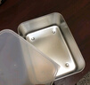 樂(lè )扣樂(lè )扣（LOCK&LOCK）304不銹鋼保鮮盒食品級帶蓋水果盒便當盒飯盒冰箱收納 1100ml 曬單實(shí)拍圖