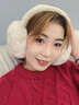 GOLOVEJOY保暖耳罩女冬可愛(ài)風(fēng)簡(jiǎn)約耳捂子防凍耳朵套韓版毛絨耳包學(xué)生可折疊 【駝色】聚熱保暖“適用大小頭圍” 曬單實(shí)拍圖