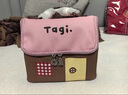 Tagi.機靈小房子防水便攜洗漱包大容量化妝包 莓果榛子 曬單實(shí)拍圖