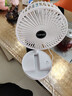 電風(fēng)扇伸縮折疊小風(fēng)扇宿舍家用靜音充電型辦公臺(tái)式USB桌面宿舍大風(fēng)力夏臺(tái)面落地兩用折疊電風(fēng)扇 顏色隨機(jī) 直插款無檔位開關(guān)1個(gè)裝 曬單實(shí)拍圖