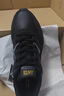 安踏男鞋革面防潑水跑步鞋男黑色輕便防滑休閑鞋春秋運動(dòng)鞋旅游鞋男 曬單實(shí)拍圖
