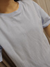 班尼路（Baleno）純棉短袖女2025新款休閑寬松薄款打底衫女裝四季款內搭T恤上衣服 曬單實(shí)拍圖