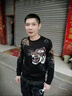 莫代爾保暖上衣新款男士時(shí)尚圓領(lǐng)長(cháng)袖T恤春秋冬季打底衫冬天加絨加厚男 雙鷹【加絨加厚款】 2XL 【建議160-175斤】 曬單實(shí)拍圖