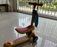 babycare兒童滑板車小孩1-6歲寶寶可折疊升降調(diào)高踏板單腳滑滑車可坐可滑 【二合一】洛克黃 曬單實(shí)拍圖