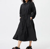 優(yōu)衣庫女裝尼龍連衣裙/7分袖裙子480632 09 黑色 L /160/88A 曬單實(shí)拍圖