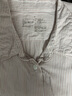 無(wú)印良品（MUJI）女式水洗平紋襯衫領(lǐng)長(cháng)袖襯衫襯衣內搭女裝秋季外搭薄款外套 粉紅色條紋 M （160/84A） 曬單實(shí)拍圖