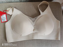 貓人無(wú)痕內衣女士無(wú)鋼圈文胸大胸顯小提拉聚攏上托防下垂薄粉底液胸罩 曬單實(shí)拍圖