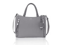 TUMI/途明Voyageur系列精致女士手提托特包 霧霾灰/0196605FG 曬單實(shí)拍圖