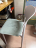 全品屋餐椅凳子塑料椅子辦公椅靠背休閑椅書(shū)桌椅學(xué)習椅化妝椅電腦椅 曬單實(shí)拍圖