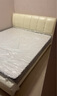 巴邦克床皮藝輕奢雙人床1.8米2米現代簡(jiǎn)約婚床軟包1.5米奶油風(fēng)主臥大床 【奶油白皮床】+20CM席夢(mèng)思床墊 1800mm*2000mm 曬單實(shí)拍圖