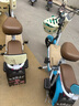 鳳凰（Phoenix）電動(dòng)車(chē)新款女生小型輕便新國標電動(dòng)自行車(chē)成人電瓶車(chē)雙人代步通勤長(cháng)續航電單車(chē)兩輪助力車(chē) 曠野藍【全國聯(lián)保 終身保障】 【鉛酸】12A載能-助力續航65公里 曬單實(shí)拍圖