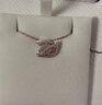 施華洛世奇（SWAROVSKI）【品牌直供】SWAN粉調天鵝女士項鏈送女友禮物5469989 曬單實(shí)拍圖