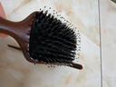 葆氏豬鬃毛梳子女窄齒梳尖尾木梳蓬松造型盤(pán)發(fā)神器內扣打毛美發(fā)梳 曬單實(shí)拍圖