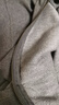 優(yōu)衣庫男裝女裝連帽拉鏈運動(dòng)開(kāi)衫長(cháng)袖外套休閑衛衣25新款479800 06 鉛灰色 L 曬單實(shí)拍圖