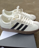 adidas T頭鞋 VL COURT復古板鞋德訓鞋男女阿迪達斯輕運動(dòng) 漢玉白/黑色/樹(shù)脂黃   37 曬單實(shí)拍圖