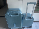 閑鳥(niǎo)兒童行李箱20寸登機箱可坐可騎可上飛機遛娃旅行箱學(xué)生開(kāi)學(xué)行李箱 【淺灰藍】折疊腳踏+8輪承重 20英寸 +14英寸組合【可登機】 曬單實(shí)拍圖