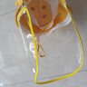 葆氏嬰兒防護(hù)面罩防護(hù)帽子秋冬季兒童防護(hù)面具0-3-6-12個(gè)月寶寶遮陽(yáng)帽 黃色鹿角帽+防護(hù)面罩-系帶款【5個(gè)月-2歲】 曬單實(shí)拍圖