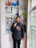 唐致中老年羽絨服女裝短款寬松加厚立領(lǐng)冬裝媽媽老人奶奶太太冬季外套 黑色 2XL 【推薦106-120斤】 曬單實(shí)拍圖
