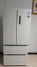 美的（Midea）508升法式多門(mén)四開(kāi)門(mén)一級能效雙系統雙循環(huán)除菌凈味國家補貼20%家用冰箱大容量BCD-508WTPZM(E)白 曬單實(shí)拍圖