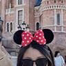 迪士尼（Disney）毛絨玩具正版發(fā)飾卡通女孩扮裝飾品米奇老鼠生日禮物 米妮發(fā)箍 曬單實(shí)拍圖