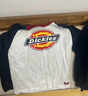 Dickies童裝兒童長(cháng)袖T恤小童春秋純棉薄款上衣男童秋季插肩衣服女童秋裝 曬單實(shí)拍圖