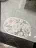 大江 吸水地墊衛浴廁所吸水墊浴室地墊衛生間腳墊浴室吸水墊 玫瑰人生-粉 40cm*60cm 1件數 曬單實(shí)拍圖
