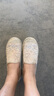 斯凱奇（SKECHERS）七夕禮物女鞋夏季漁夫鞋單鞋新中式蕾絲透氣平底鞋淺口鞋113025 曬單實(shí)拍圖