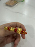 周生生HelloKitty黃金轉運珠三麗鷗足金mini版少女心組合單顆 Hello Kitty92830C 曬單實(shí)拍圖