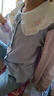 戴維貝拉女童襯衫夏季兒童短袖襯衣女孩上衣童裝大童衣服 曬單實(shí)拍圖
