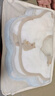 全棉時(shí)代嬰兒口水兜紗布寶寶圍嘴防吐奶口水巾圍兜可旋轉(zhuǎn)3條裝, 29*32cm 曬單實(shí)拍圖