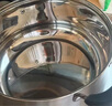 炊大皇304不銹鋼湯鍋+蒸屜 湯蒸燉鍋蒸鍋雙耳煮粥煮面 22cm 電磁爐通用 曬單實(shí)拍圖