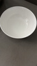 無(wú)印良品（MUJI）骨瓷 面碗 餐具 家用 簡(jiǎn)約 MD6ICC3A 口徑170mm*高63mm 曬單實(shí)拍圖