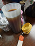 北格牛奶杯外帶上班早餐杯家用隨手杯可微波爐密封豆漿耐高溫熱飲水杯 米白色550ml+檸檬黃550ml 曬單實(shí)拍圖