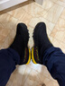 拉思珀蒂瓦（LA SPORTIVA）徒步鞋男秋冬輕量戶(hù)外登山鞋 防水防刮保暖時(shí)尚輕便徒步鞋 TX TOP 黑/黃（建議拍大一碼） 43 曬單實(shí)拍圖