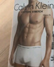 Calvin Klein內衣男士ck三條裝提花棉質(zhì)防夾臀低腰平角內褲U2664 XL 禮物 曬單實(shí)拍圖