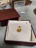 周生生黃金吊墜 玫瑰花 足金掛墜女 不含項鏈78715P計價(jià)3.35克 曬單實(shí)拍圖