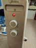 美的（Midea）【金縷衣】取暖器家用/電暖器/電暖氣/加濕烘衣/13片全屋取暖器/電熱油汀取暖器NY2213-18GW 曬單實(shí)拍圖