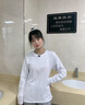 老爺車100%純棉長袖t恤男薄款寬松秋上衣春秋純色打底衫大碼 卡其+霧藍 （兩件裝） 5XL （建議185-210斤） 曬單實拍圖