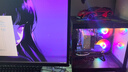 AOC CG381W海景房機箱matx無(wú)立柱全景側透ITX電腦主機箱高顏值DIY臺式機游戲電競水冷白色主機箱小型 CG381B黑【M-ATX雙面全景側透】 曬單實(shí)拍圖