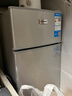 志高（CHIGO）小冰箱迷你小型家用冷藏冷凍兩用宿舍出租房用雙門(mén)辦公室電冰箱節能省電 【店長(cháng)推薦】48L銀色【三天約一度電】 曬單實(shí)拍圖