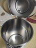 九陽(yáng)（Joyoung）熱水壺燒水壺電水壺 雙層壺體 304不銹鋼 1.5L家用0膠水電水壺 K15FD-W123 曬單實(shí)拍圖